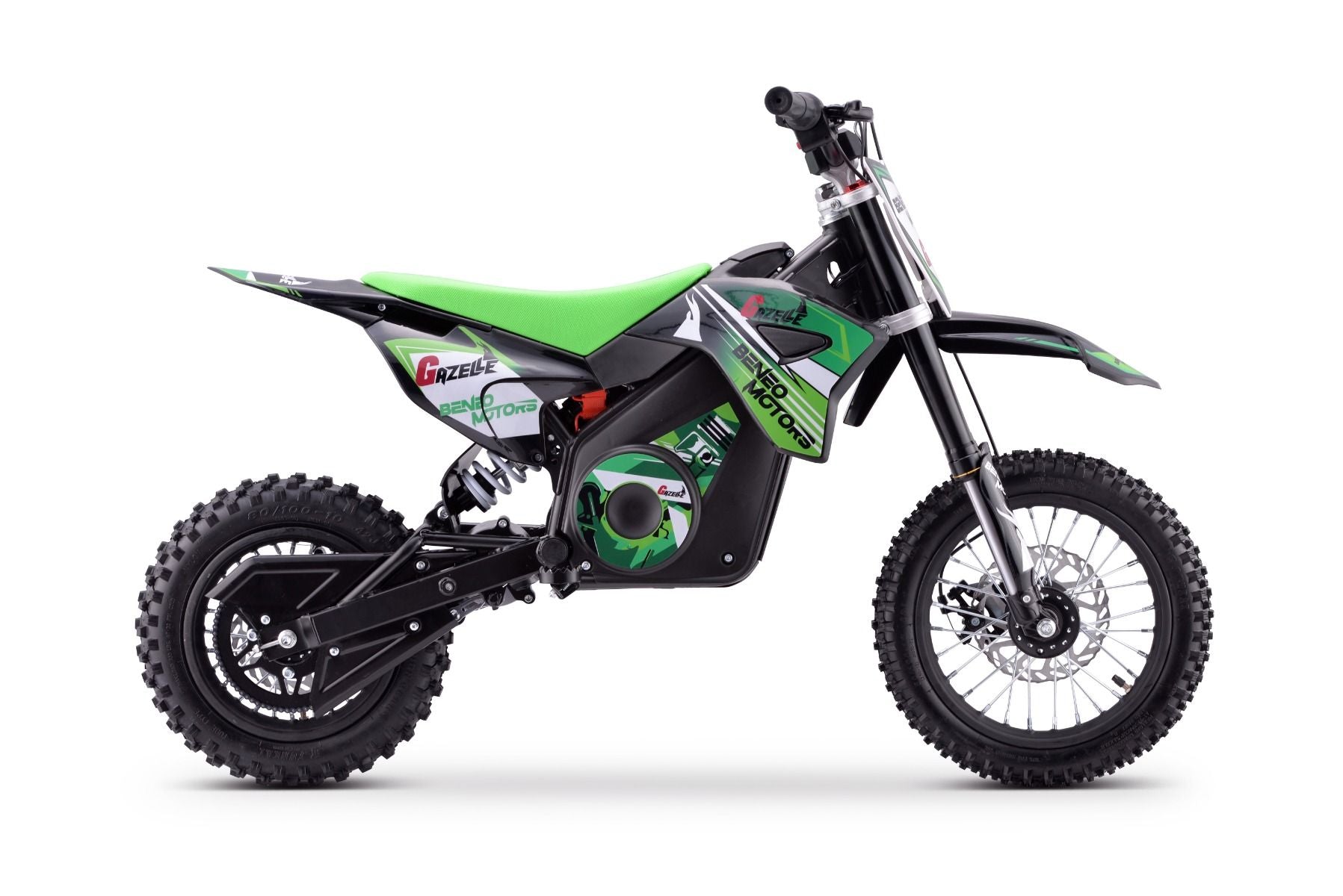 Moto tout-terrain pour enfants Beneo Motors Gazelle Verte - 1000W