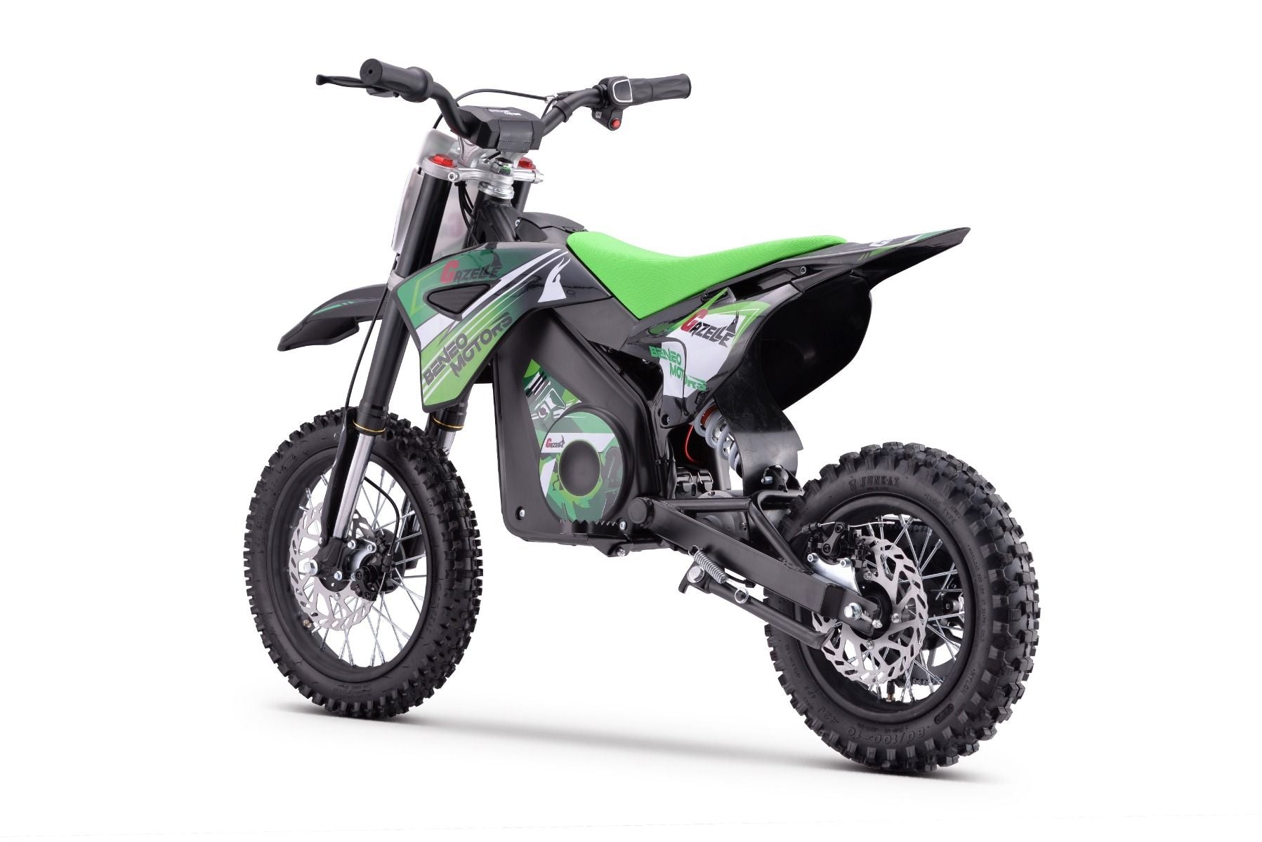Moto tout-terrain pour enfants Beneo Motors Gazelle Verte - 1000W