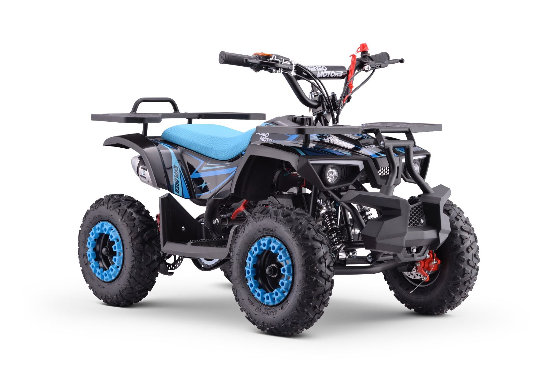 ATV - Mini-Quad pour Enfants Beneo Motors Explorer Bleue - 50cc