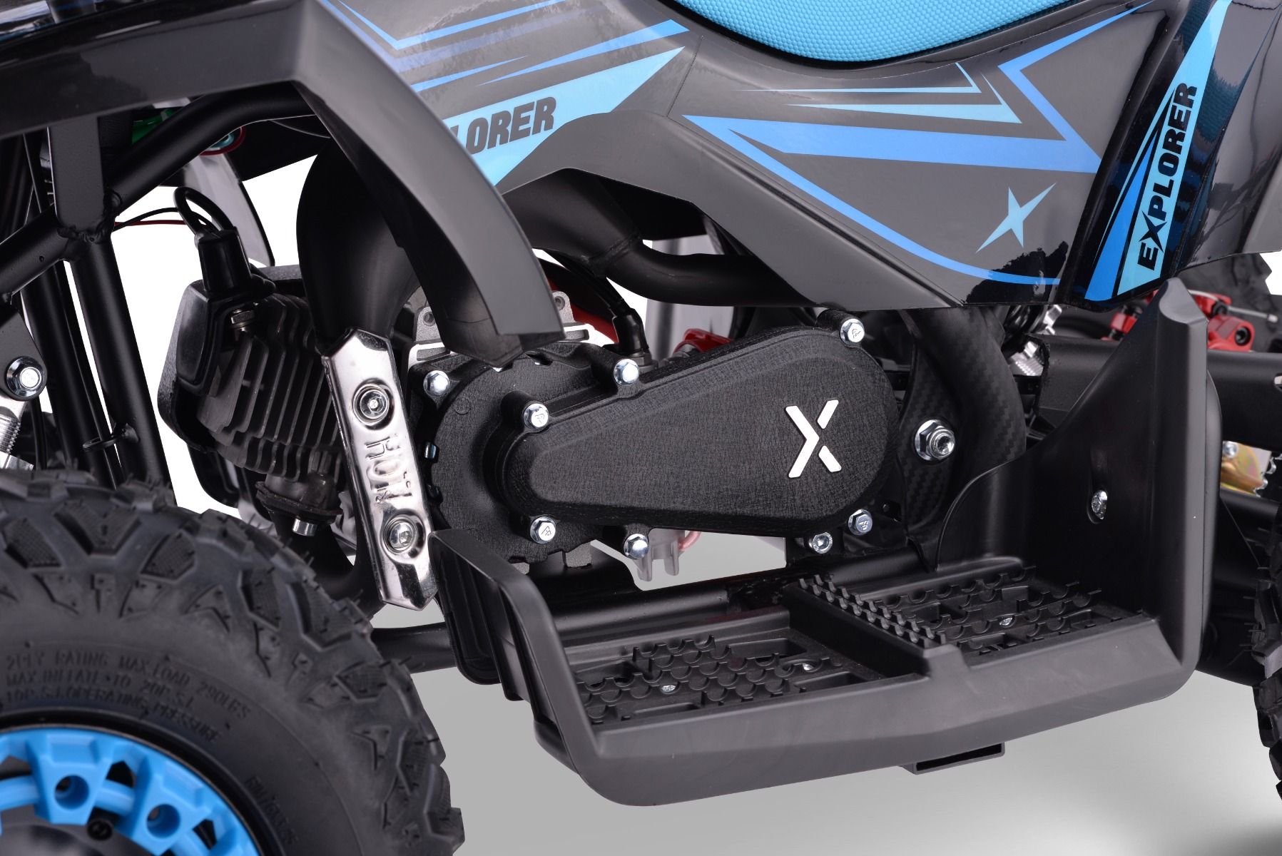 ATV - Mini-Quad pour Enfants Beneo Motors Explorer Bleue - 50cc