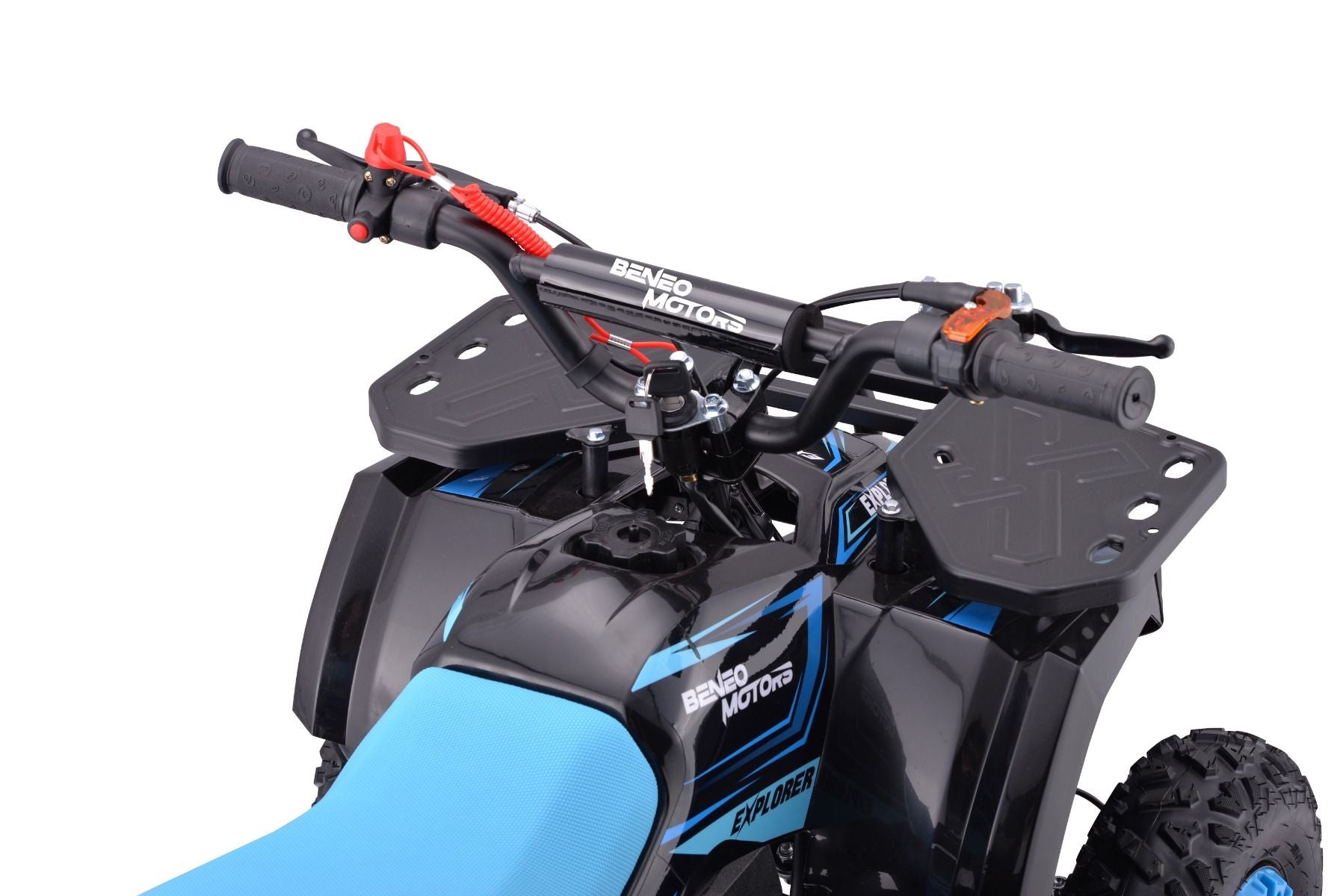 ATV - Mini-Quad pour Enfants Beneo Motors Explorer Bleue - 50cc