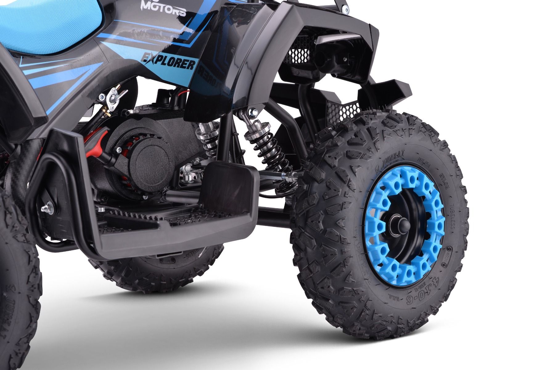 ATV - Mini-Quad pour Enfants Beneo Motors Explorer Bleue - 50cc
