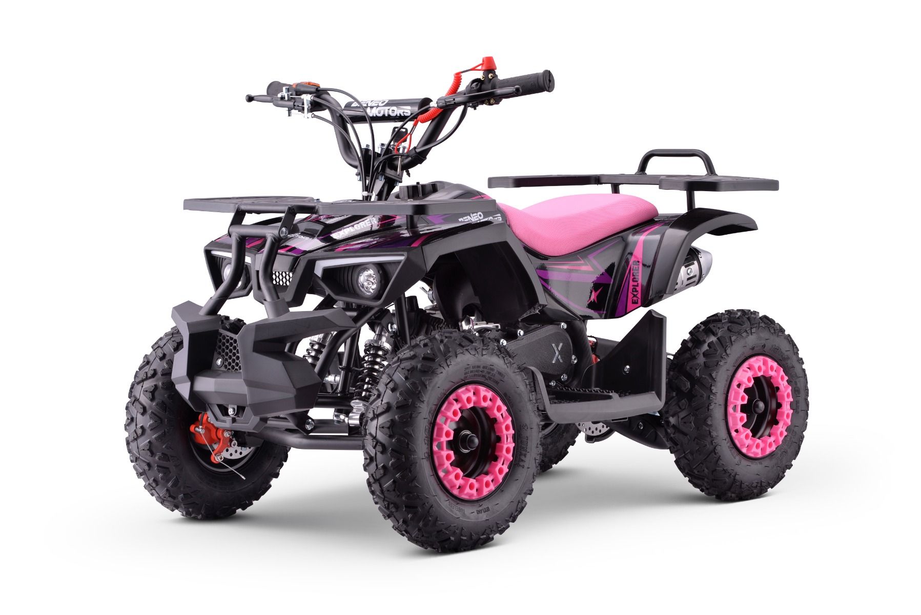 ATV - Mini-Quad pour Enfants Beneo Motors Explorer Rose - 50cc
