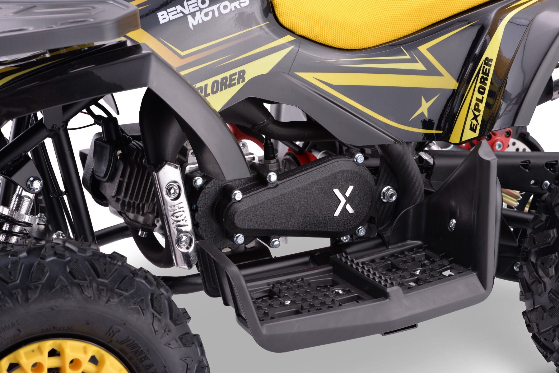 ATV - Mini-Quad pour Enfants Beneo Motors Explorer Jaune - 50cc