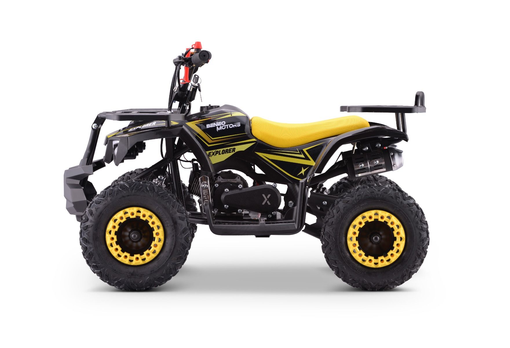 ATV - Mini-Quad pour Enfants Beneo Motors Explorer Jaune - 50cc