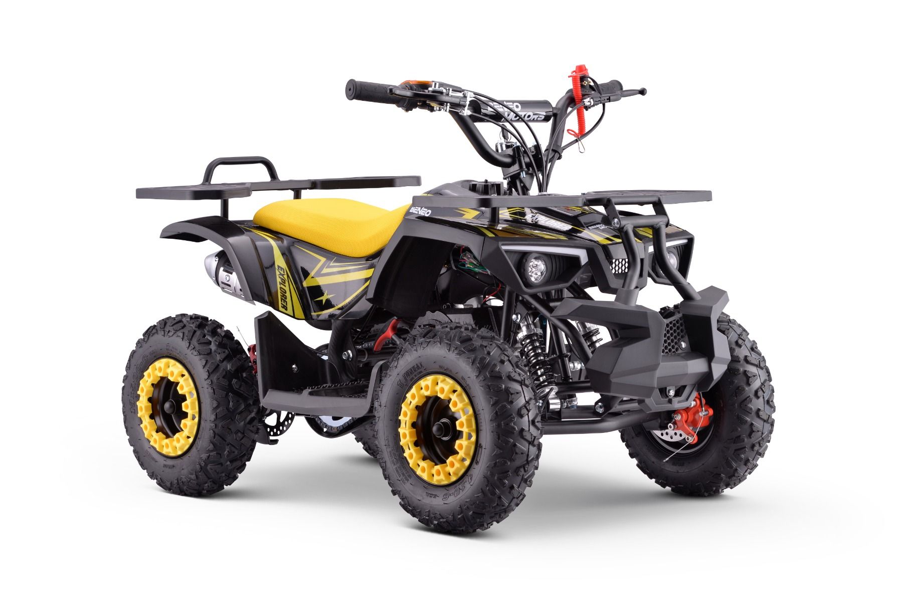 ATV - Mini-Quad pour Enfants Beneo Motors Explorer Jaune - 50cc