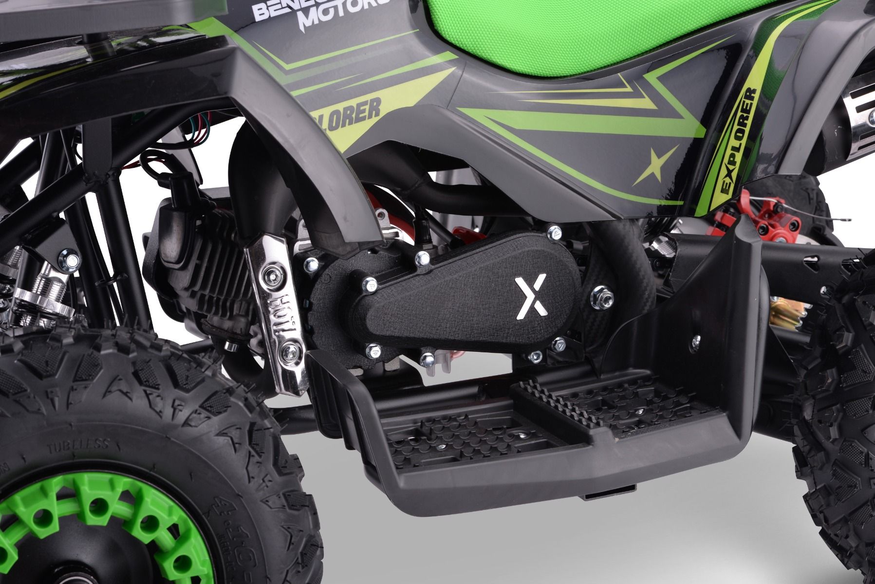 ATV - Mini-Quad pour Enfants Beneo Motors Explorer Verte - 50cc