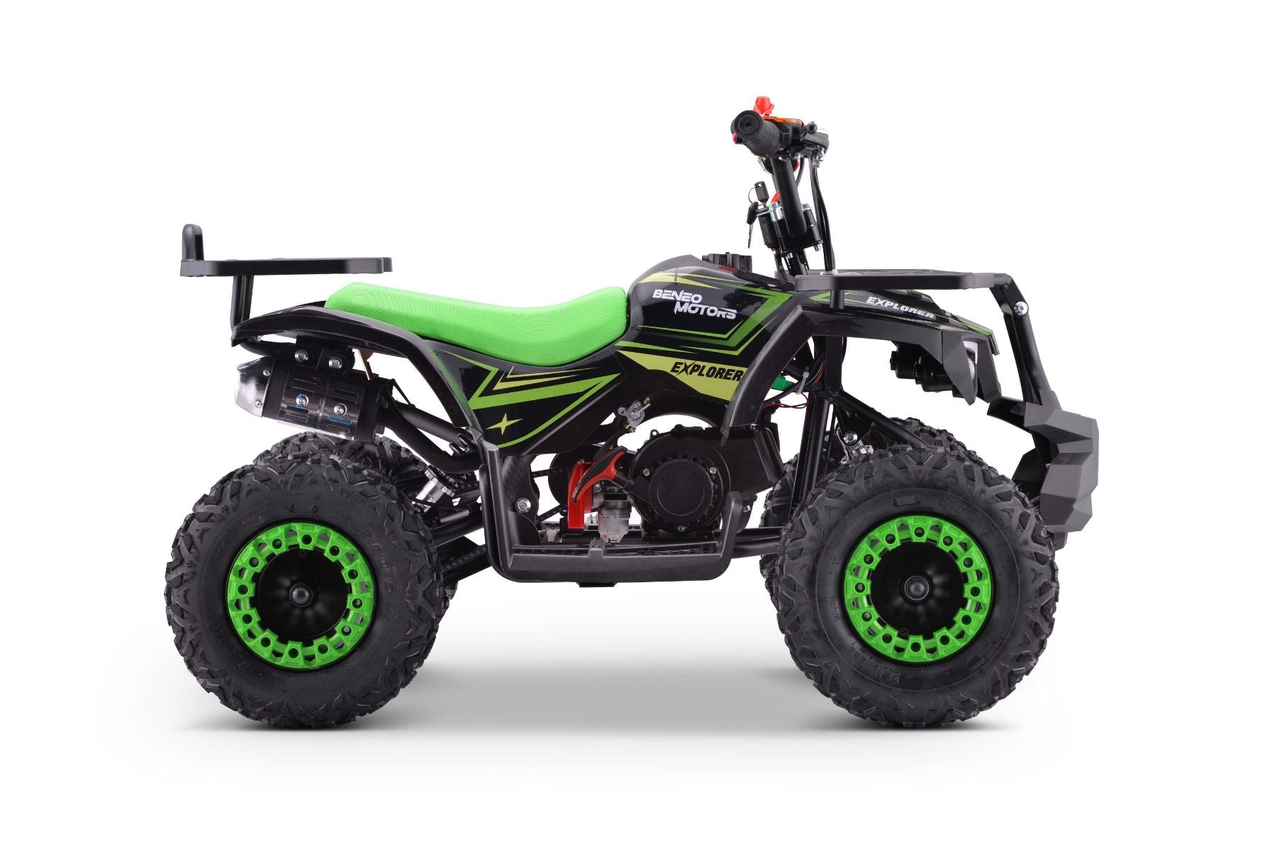 ATV - Mini-Quad pour Enfants Beneo Motors Explorer Verte - 50cc