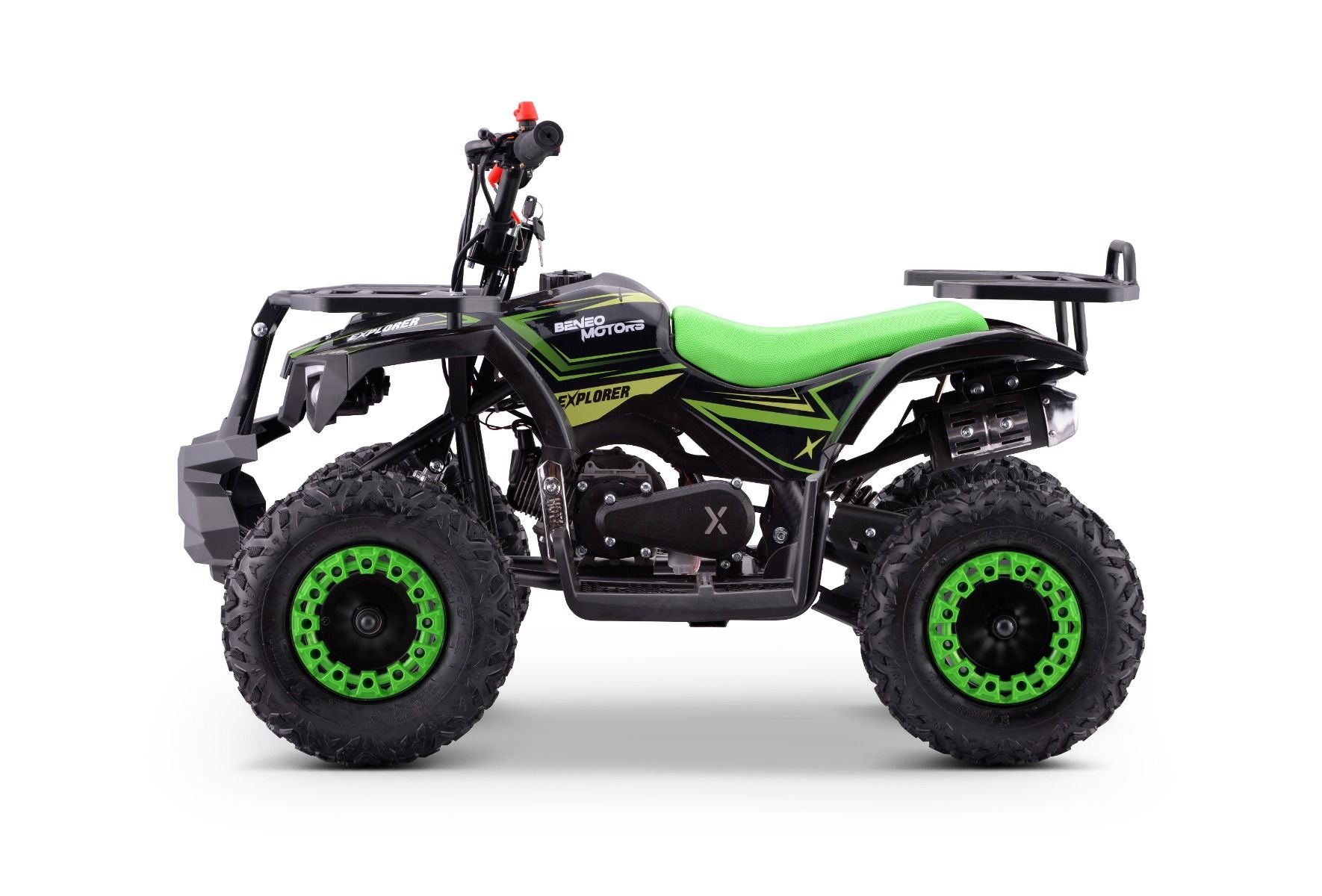 ATV - Mini-Quad pour Enfants Beneo Motors Explorer Verte - 50cc
