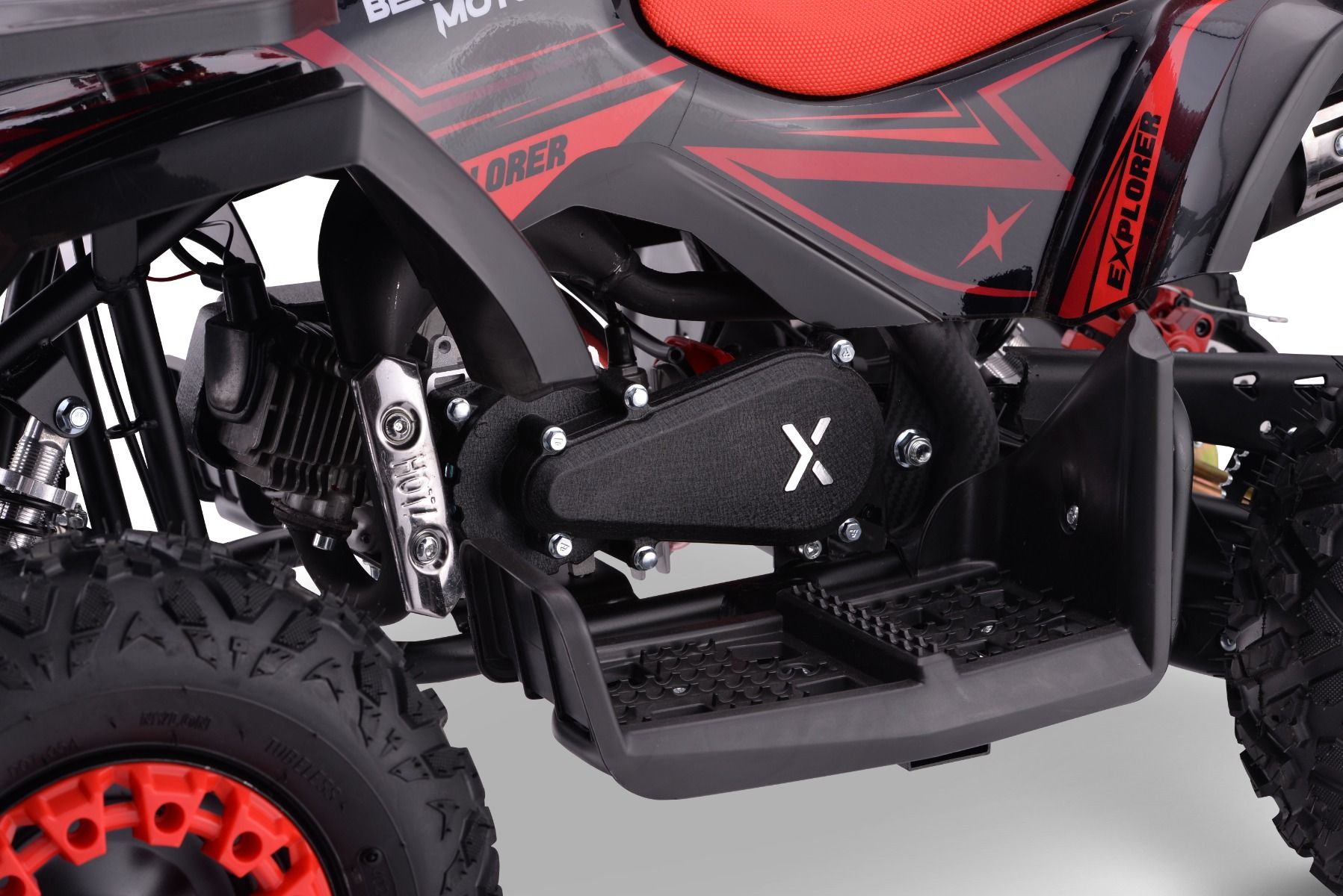 ATV - Mini-Quad pour Enfants Beneo Motors Explorer Rouge - 50cc