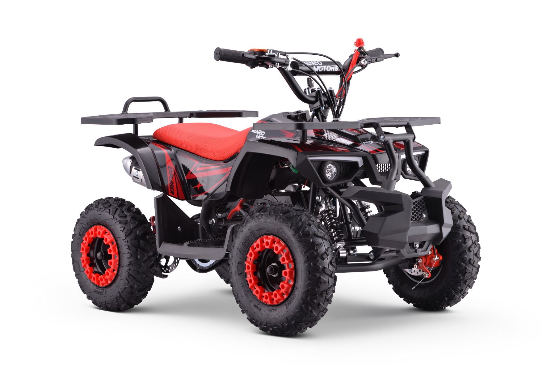 ATV - Mini-Quad pour Enfants Beneo Motors Explorer Rouge - 50cc