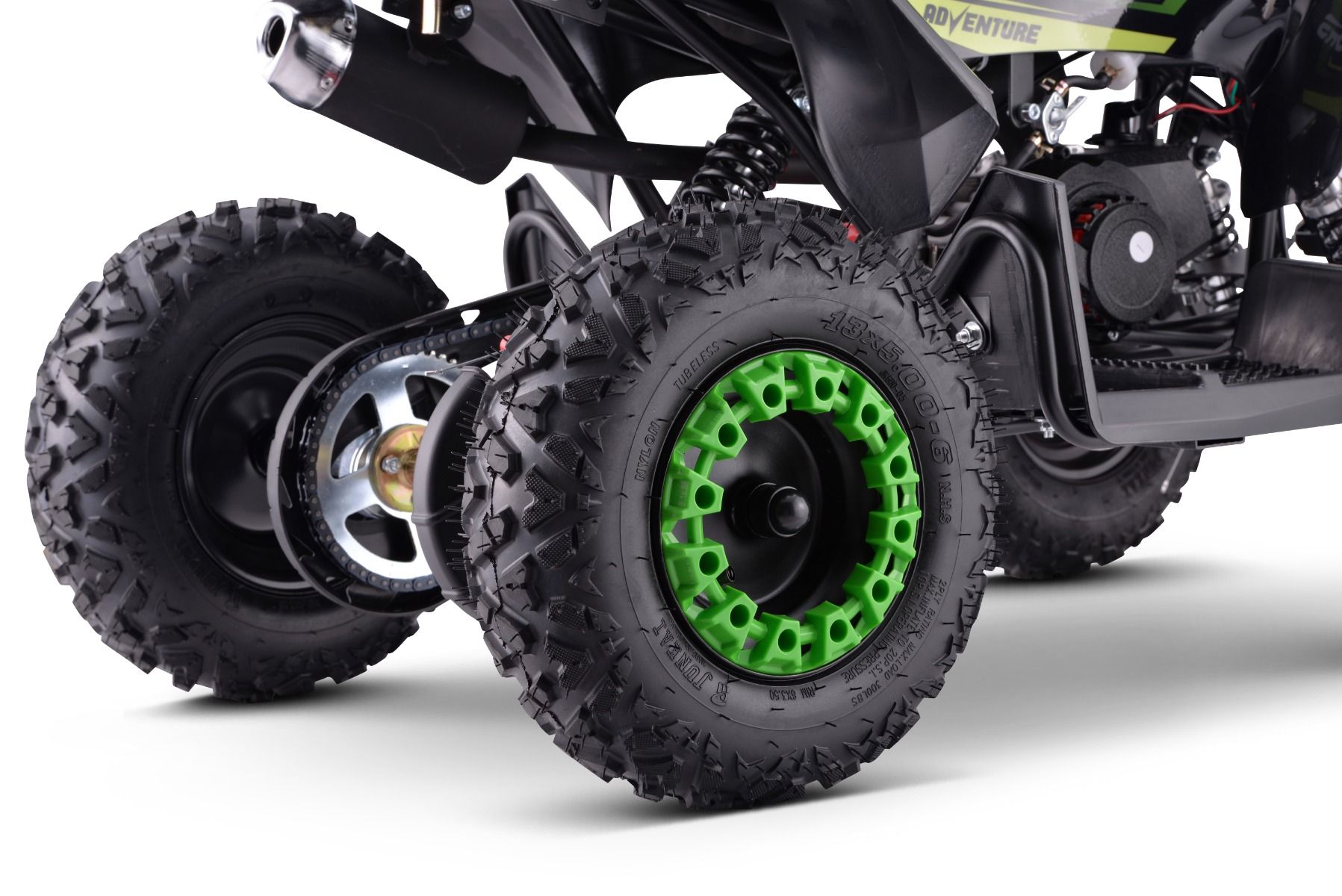 ATV - Mini-quad pour Enfants Beneo Motors Adventure Vert - 50cc