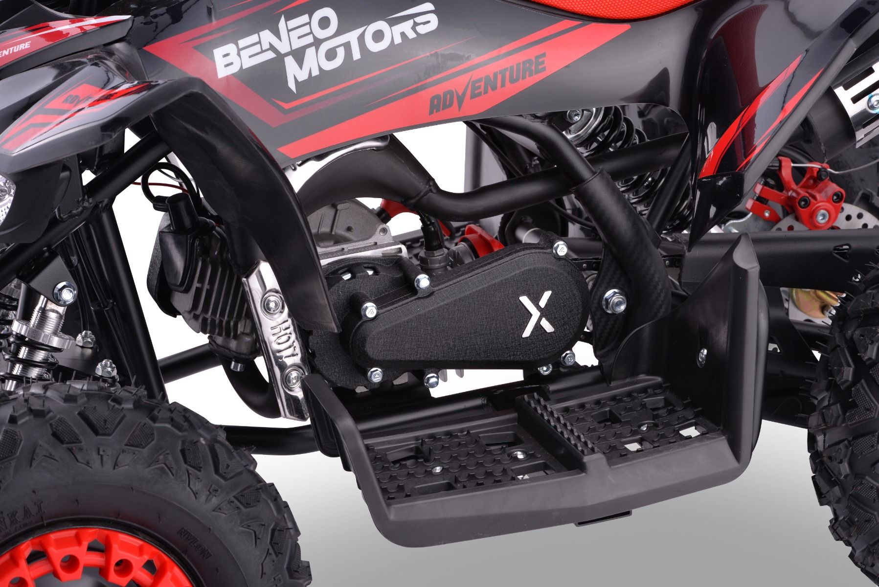 ATV - Mini-quad pour Enfants Beneo Motors Adventure Rouge - 50cc