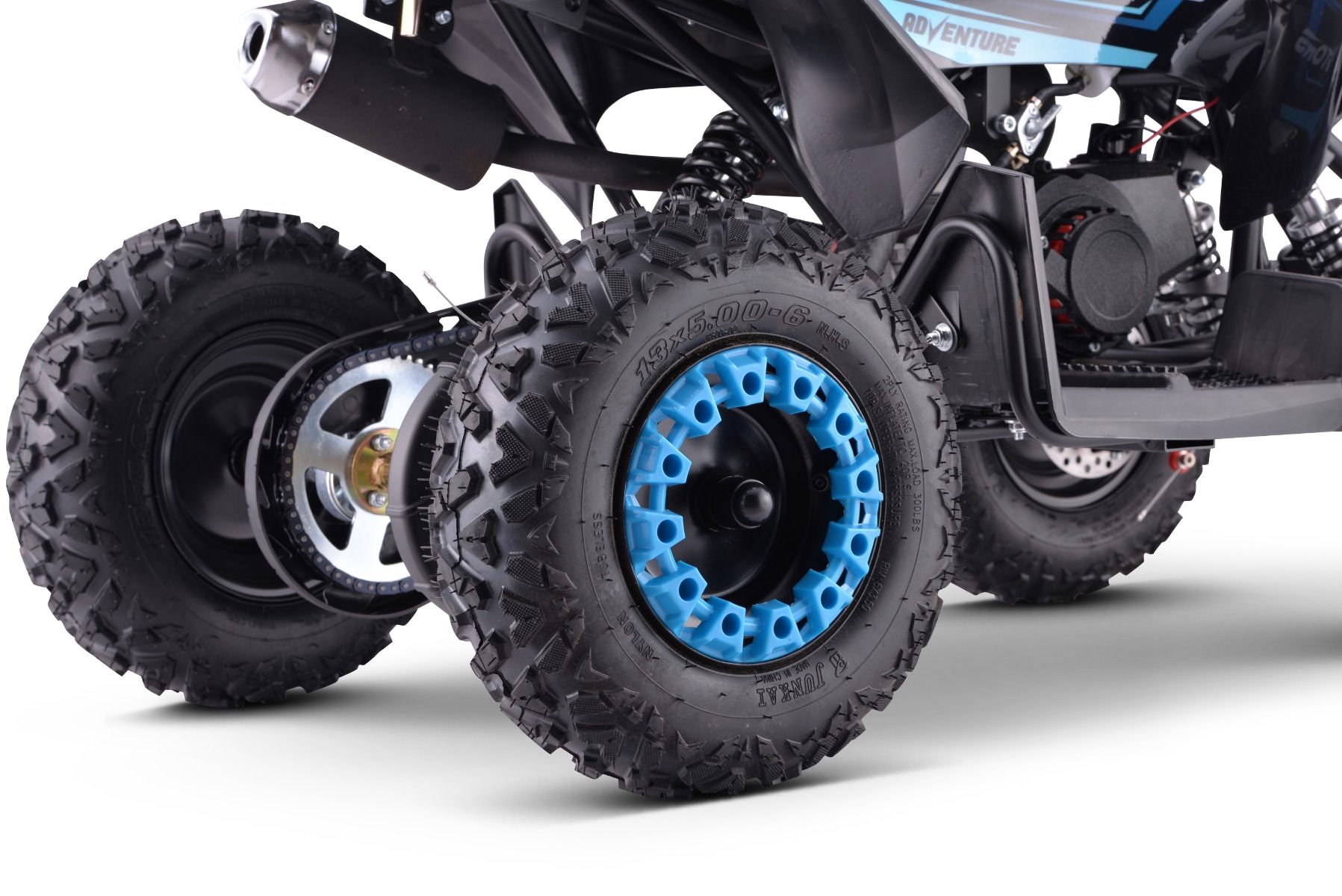 ATV - Mini-quad pour Enfants Beneo Motors Adventure Bleue - 50cc