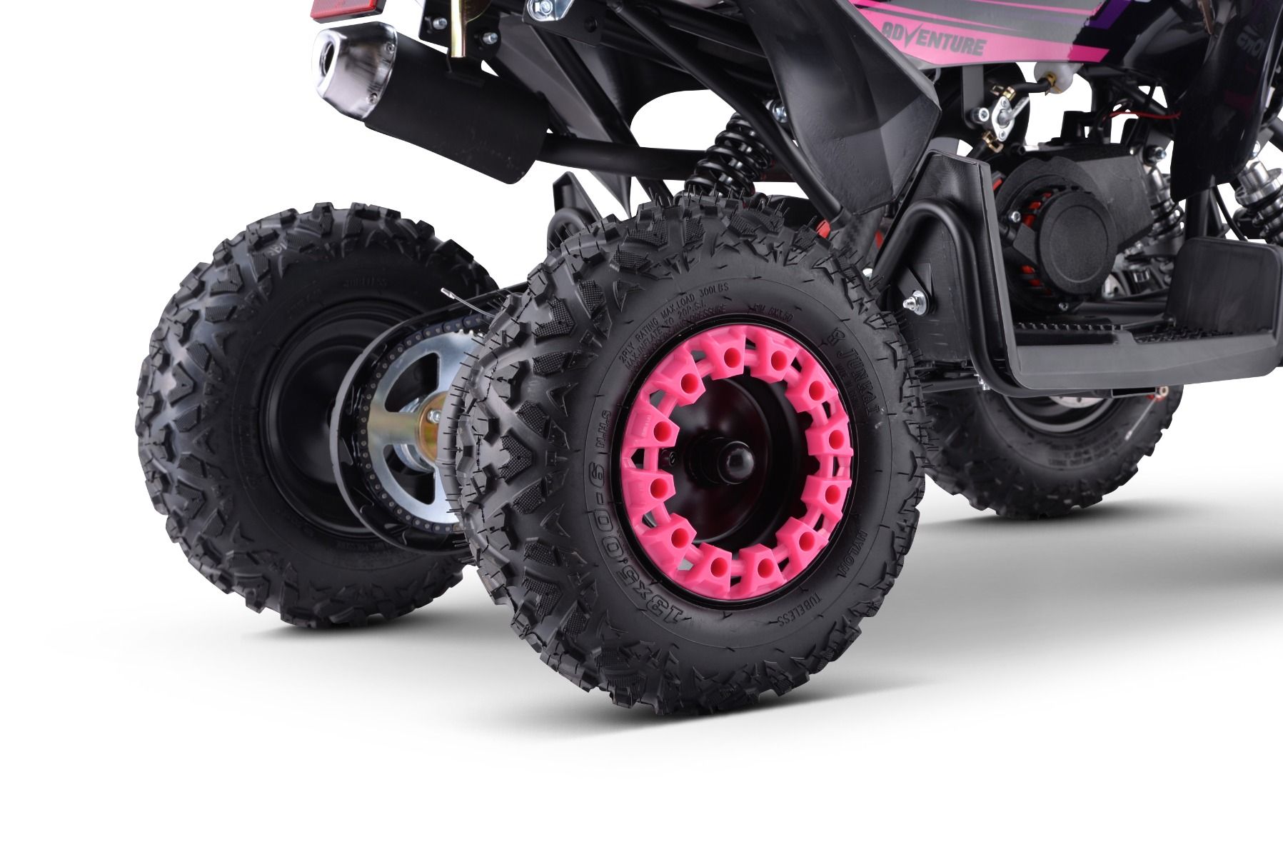 ATV - Mini-quad pour Enfants Beneo Motors Adventure Rose - 50cc