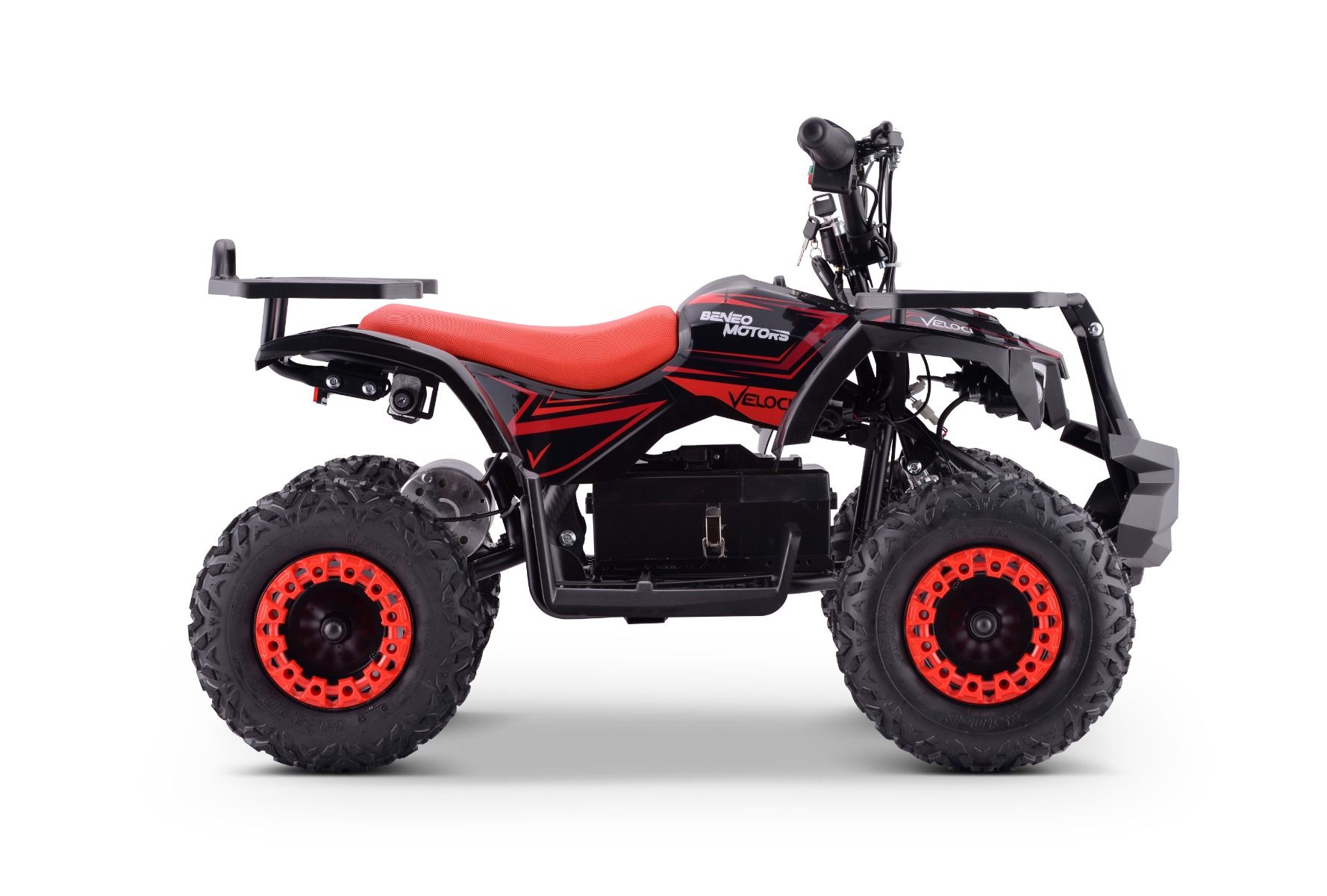ATV - Mini-Quad pour Enfants Beneo Motors Veloci Rouge - 800W