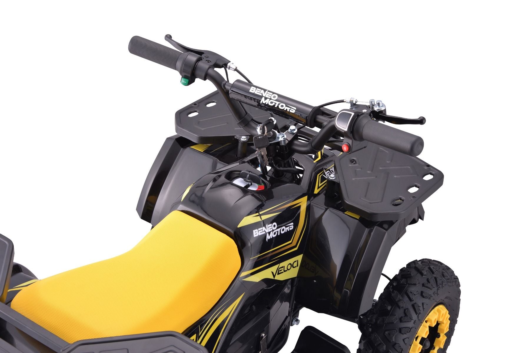 ATV - Mini-Quad pour Enfants Beneo Motors Veloci Jaune - 800W