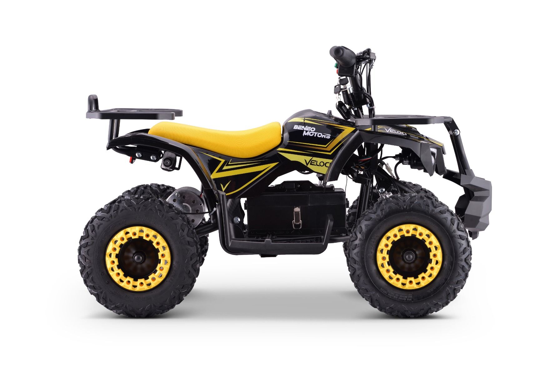ATV - Mini-Quad pour Enfants Beneo Motors Veloci Jaune - 800W