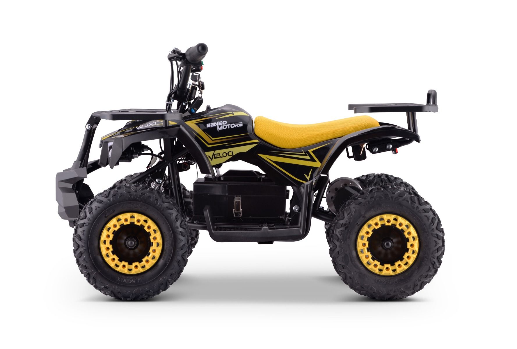 ATV - Mini-Quad pour Enfants Beneo Motors Veloci Jaune - 800W
