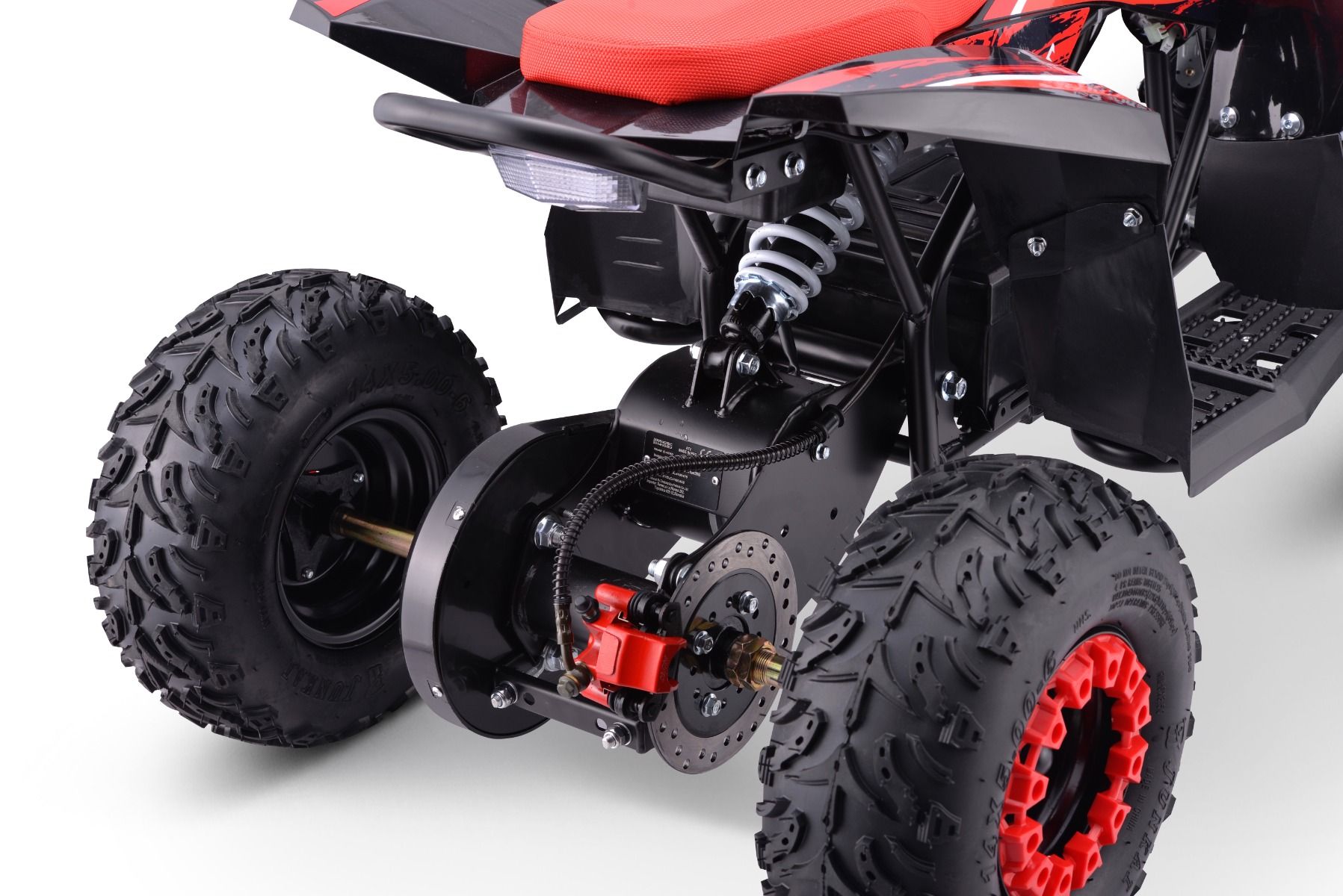 ATV électrique - Quad pour enfants Beneo Motors SPIDER Rouge - 1000W