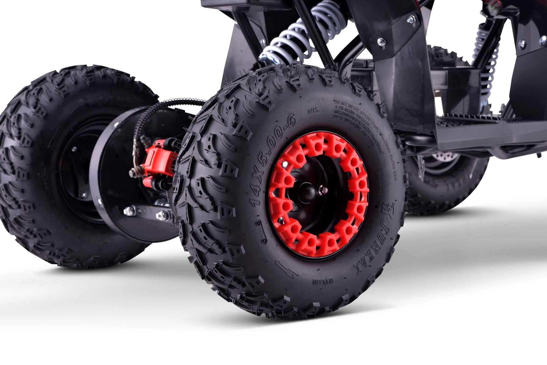 ATV électrique - Quad pour enfants Beneo Motors SPIDER Rouge - 1000W