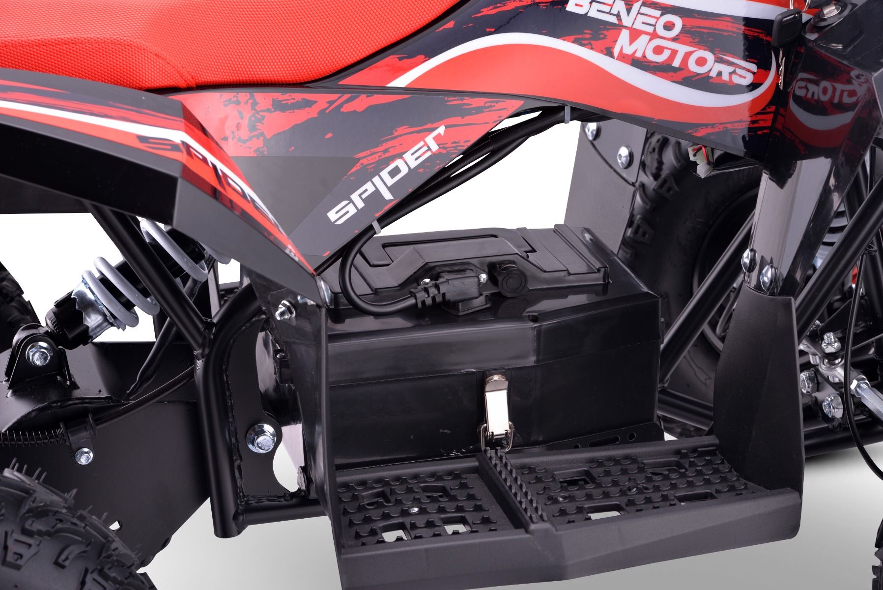 ATV électrique - Quad pour enfants Beneo Motors SPIDER Rouge - 1000W
