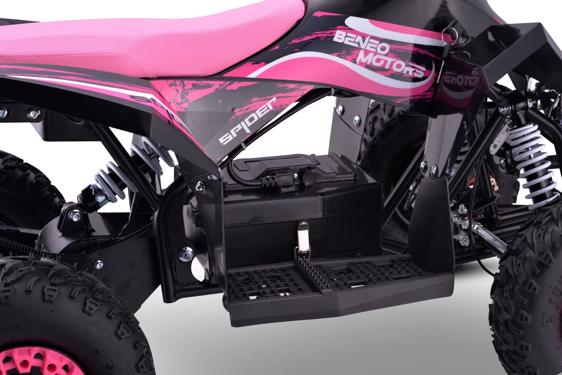 ATV électrique - Quad pour enfants Beneo Motors SPIDER Rose - 1000W
