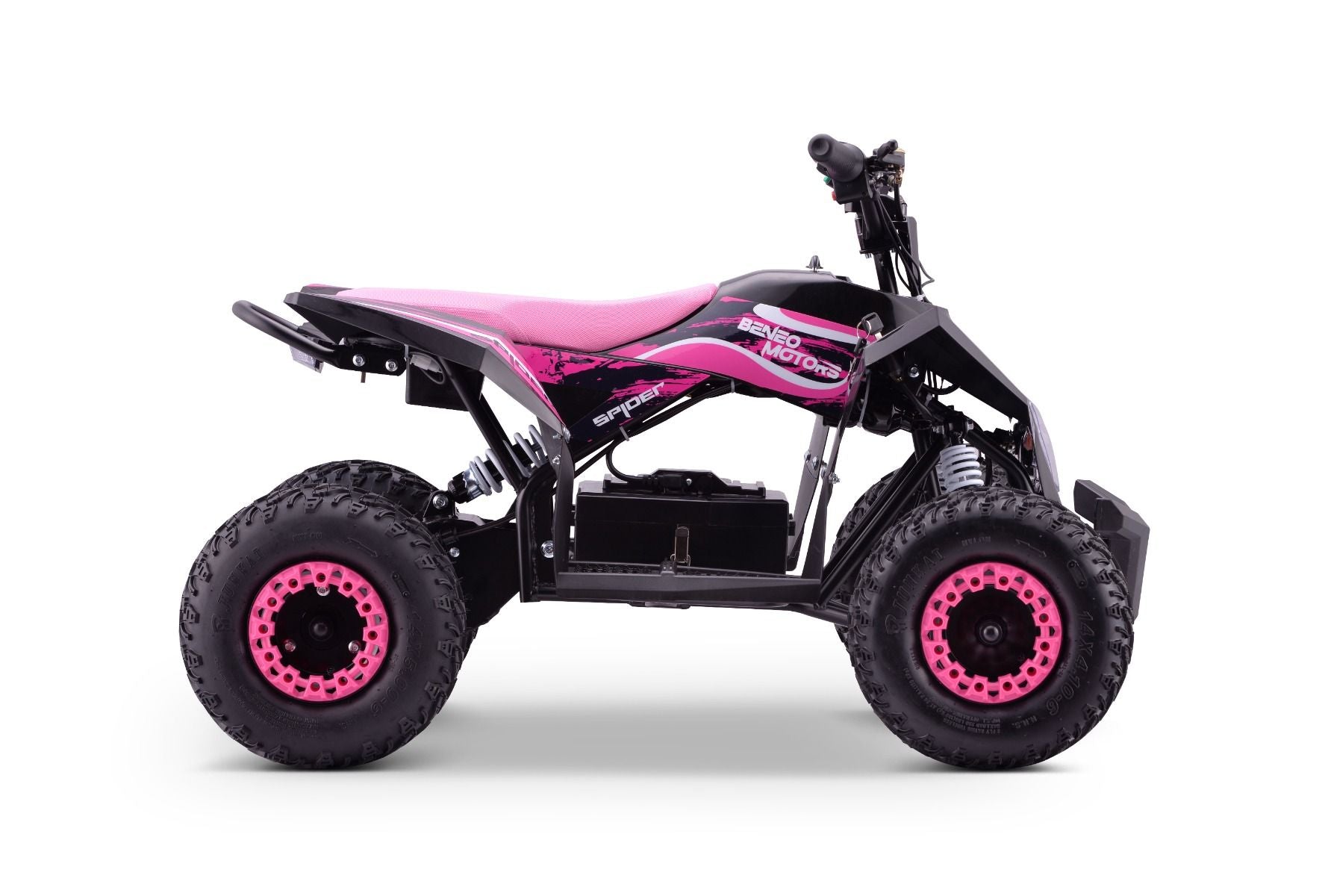 ATV électrique - Quad pour enfants Beneo Motors SPIDER Rose - 1000W
