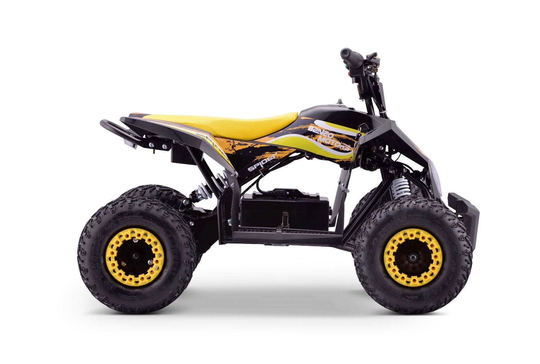 ATV électrique - Quad pour enfants Beneo Motors SPIDER Jaune - 1000W