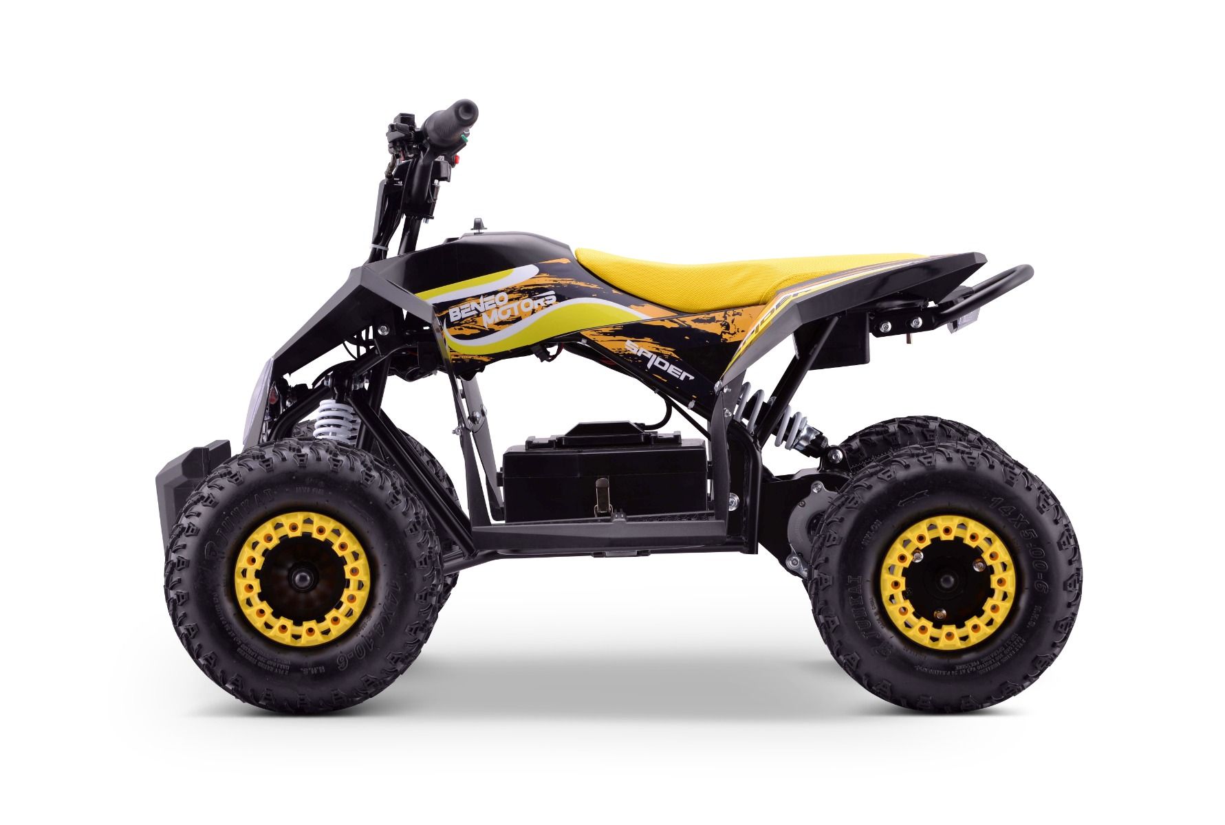 ATV électrique - Quad pour enfants Beneo Motors SPIDER Jaune - 1000W