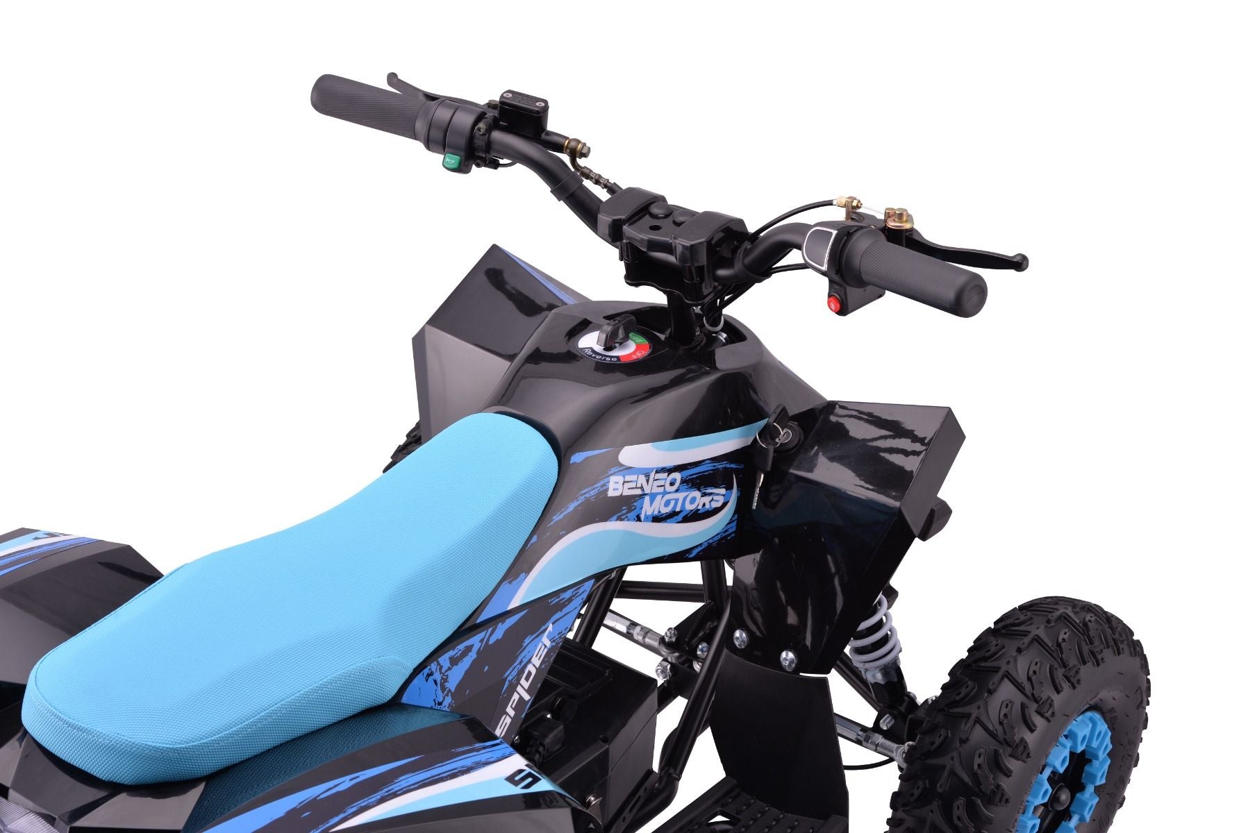 ATV électrique - Quad pour enfants Beneo Motors SPIDER Bleue - 1000W
