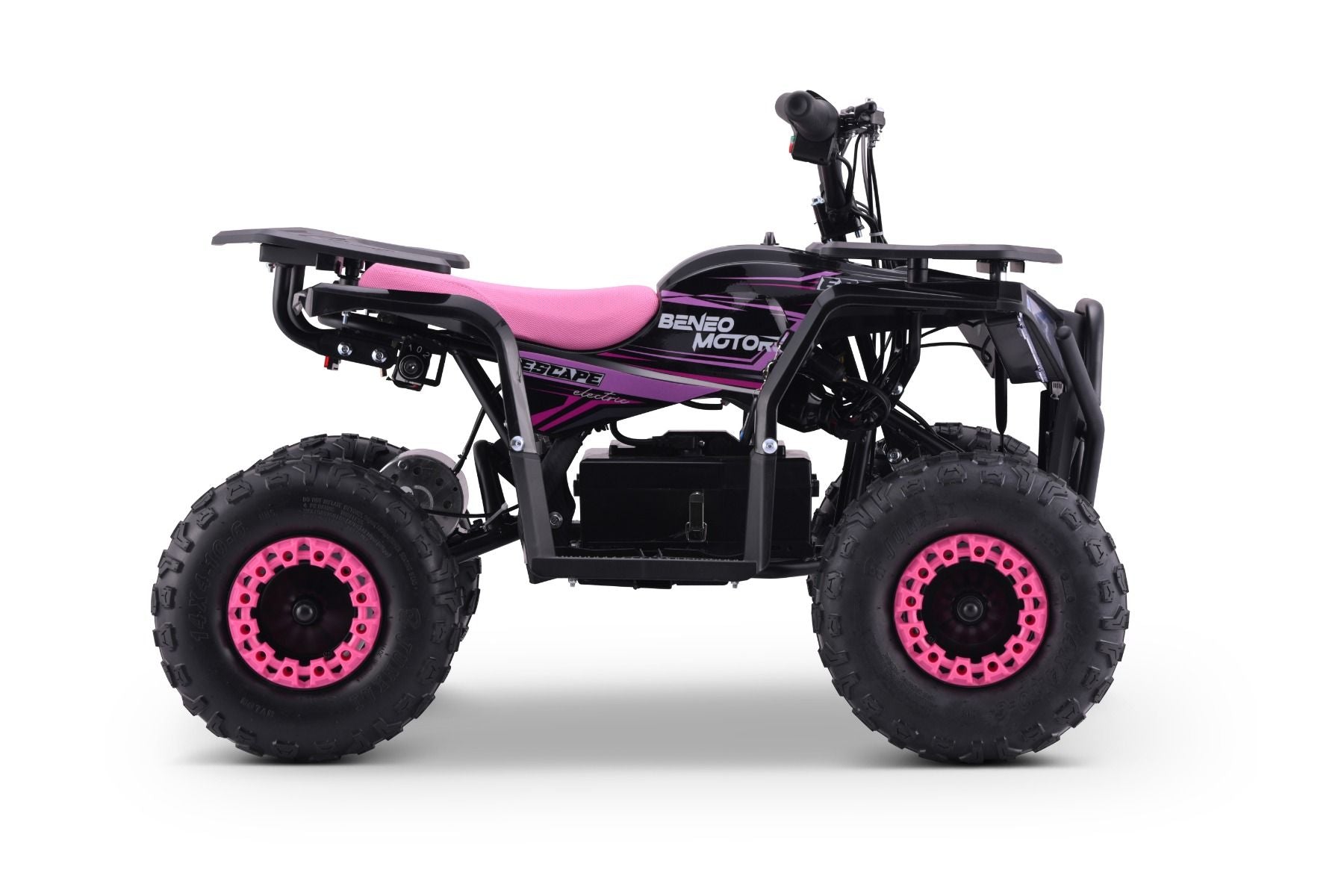 ATV - Pocket Quad pour enfants Beneo Motors ESCAPE Électrique Rose - 800W