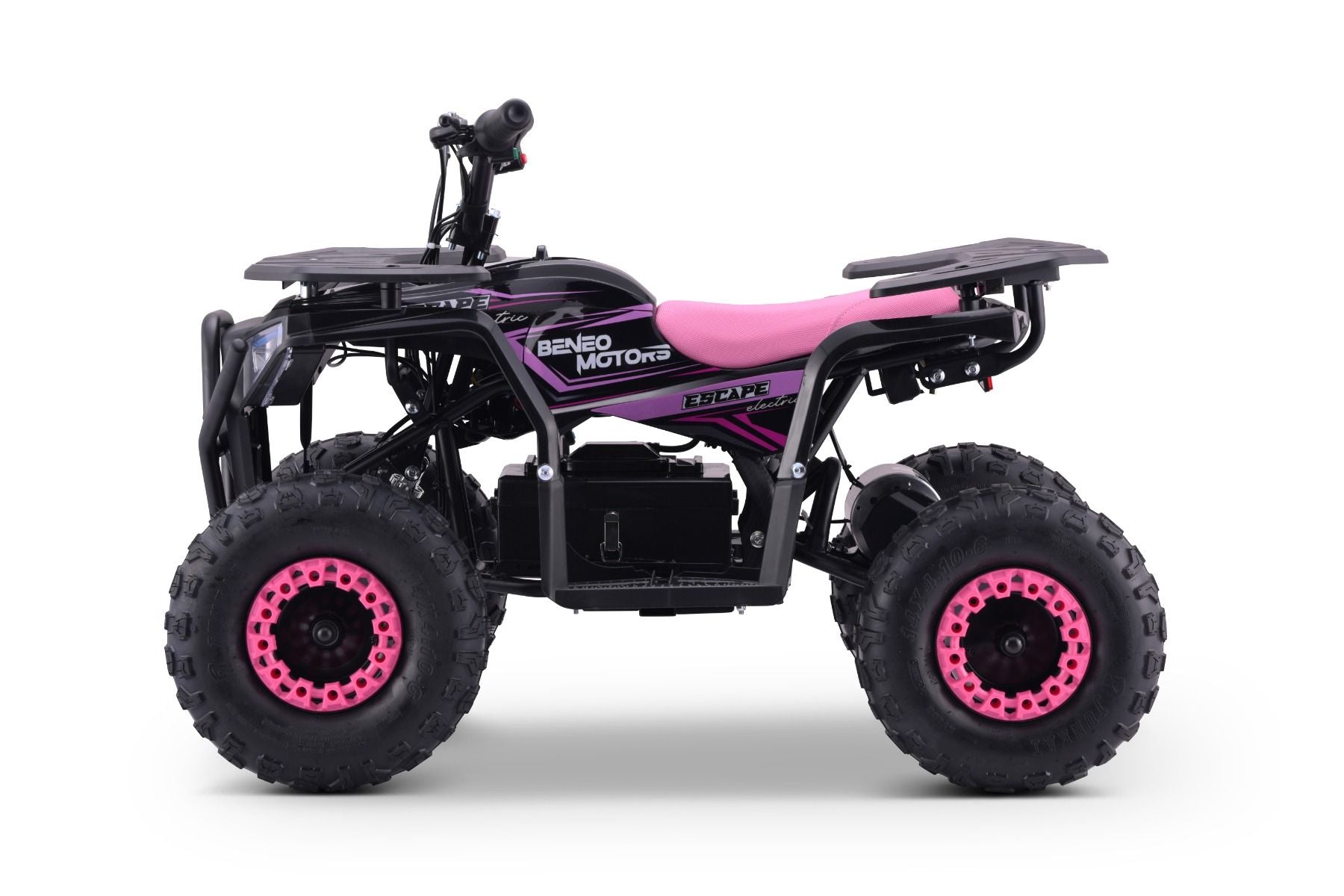 ATV - Pocket Quad pour enfants Beneo Motors ESCAPE Électrique Rose - 800W
