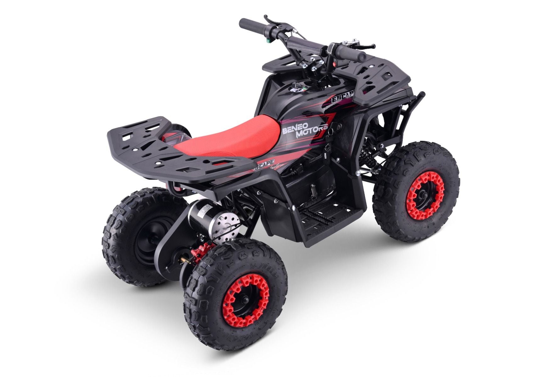 ATV - Pocket Quad pour enfants Beneo Motors ESCAPE Électrique Rouge - 800W