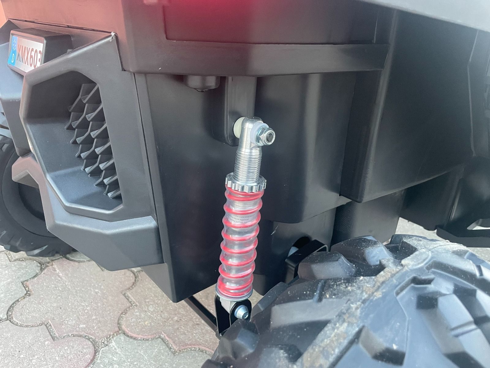 4x4 Voiture electrique enfants 2x12V NEUF RSX Rouge, Buggy electrique enfant 2 places