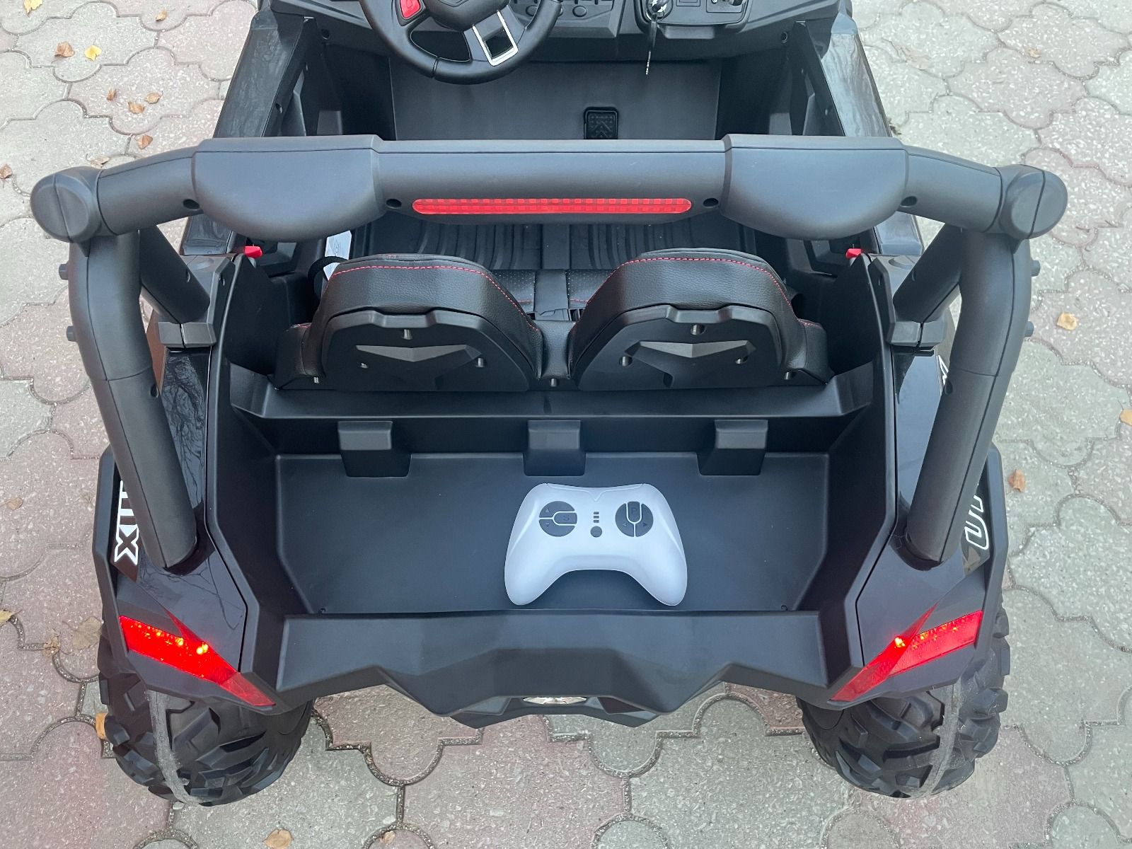 4x4 Voiture electrique enfants 2x12V NEUF RSX Rouge, Buggy electrique enfant 2 places