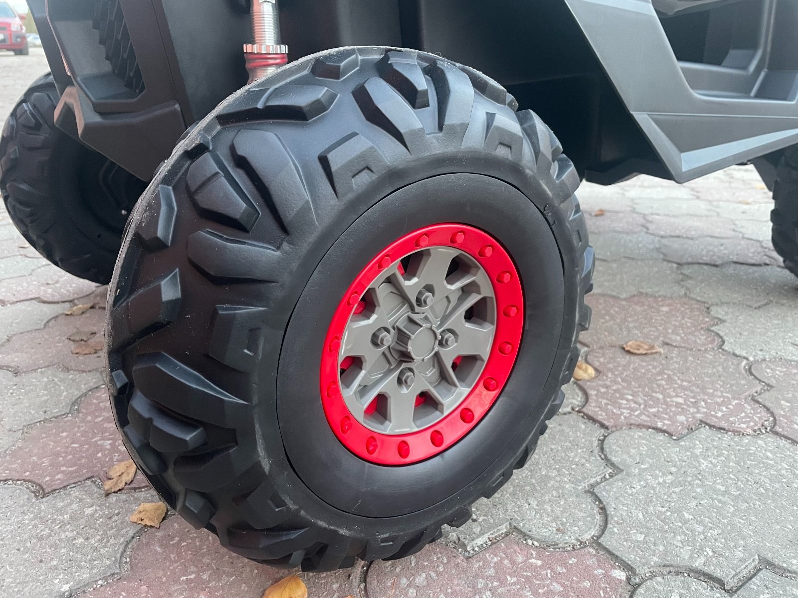 4x4 Voiture electrique enfants 2x12V NEUF RSX Rouge, Buggy electrique enfant 2 places