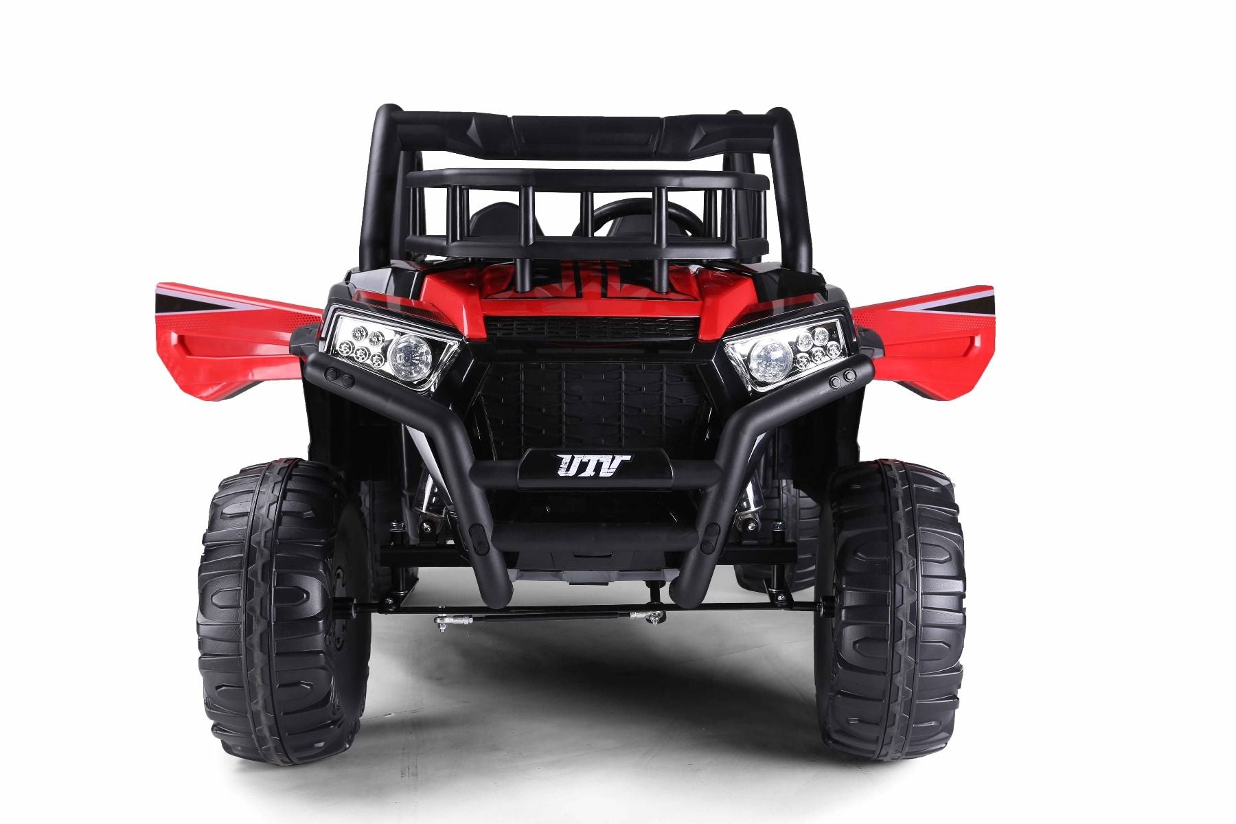 Voiture electrique enfant 24V 2 places UTV mx rouge, avec télécommande 2,4 GHz, moteurs 2 X 200 W