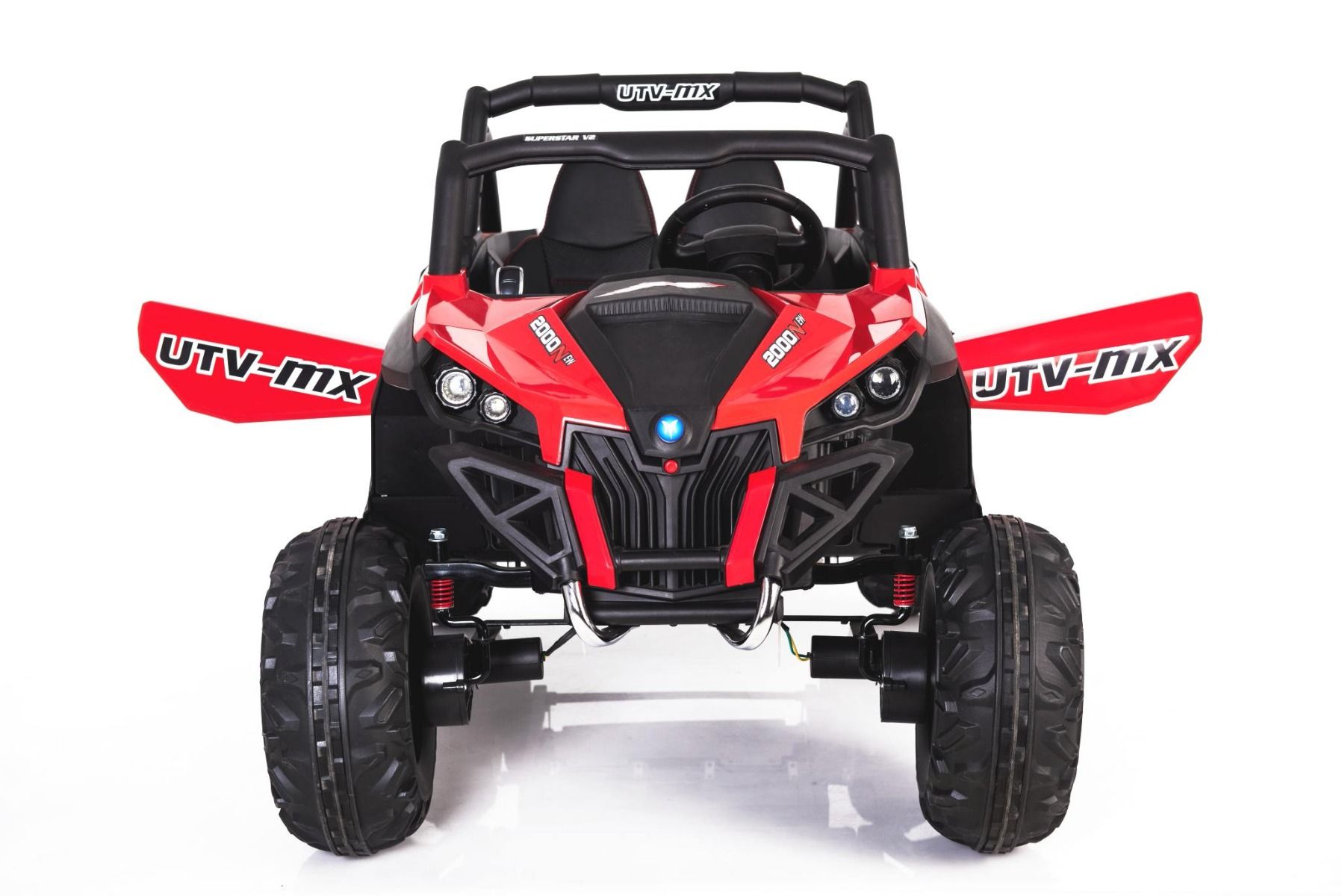 4x4 Voiture electrique enfants 2x12V NEUF RSX Rouge, Buggy electrique enfant 2 places