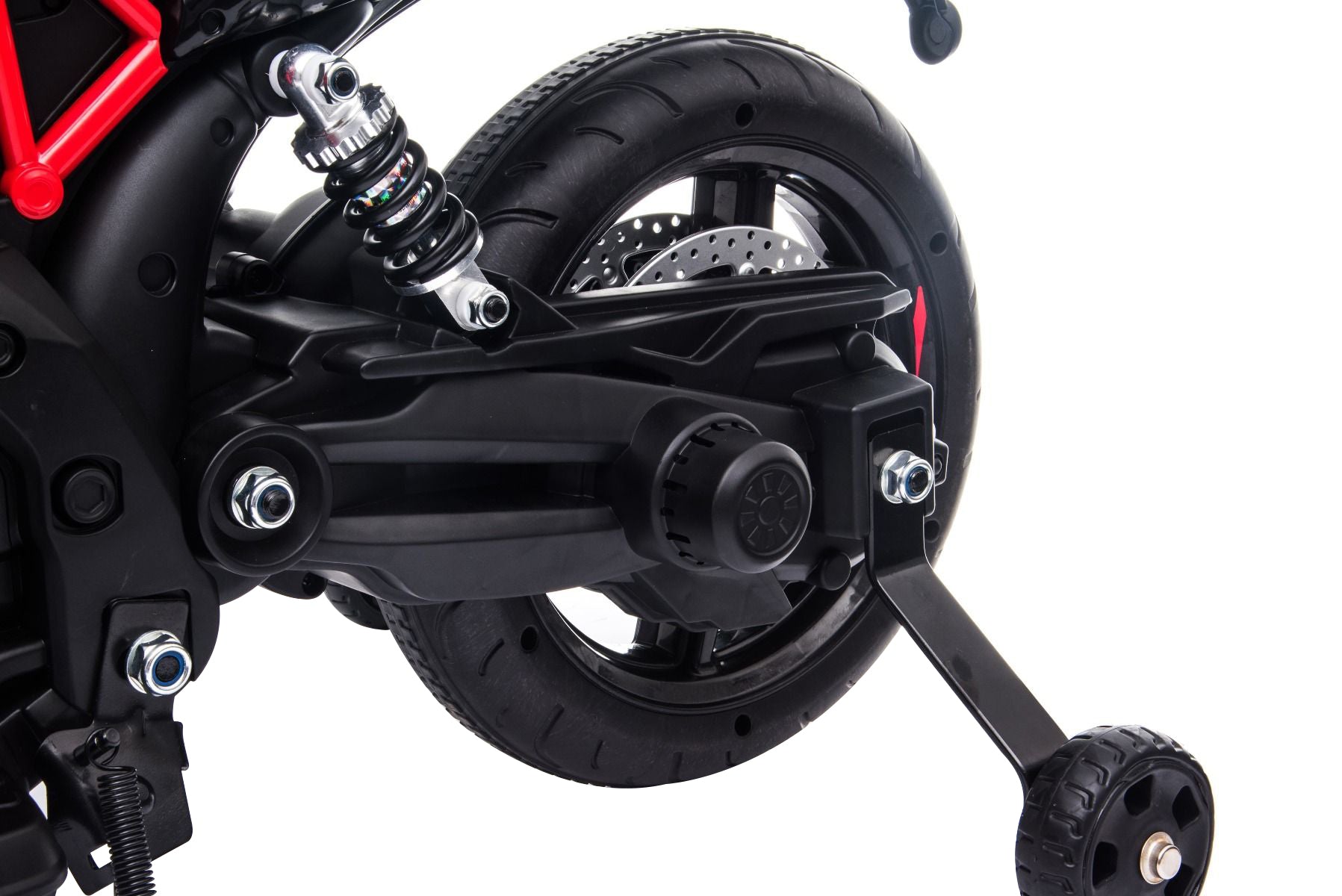 Moto electrique enfànt 12V APRILIA DORSODURO 900, noir, avec licence