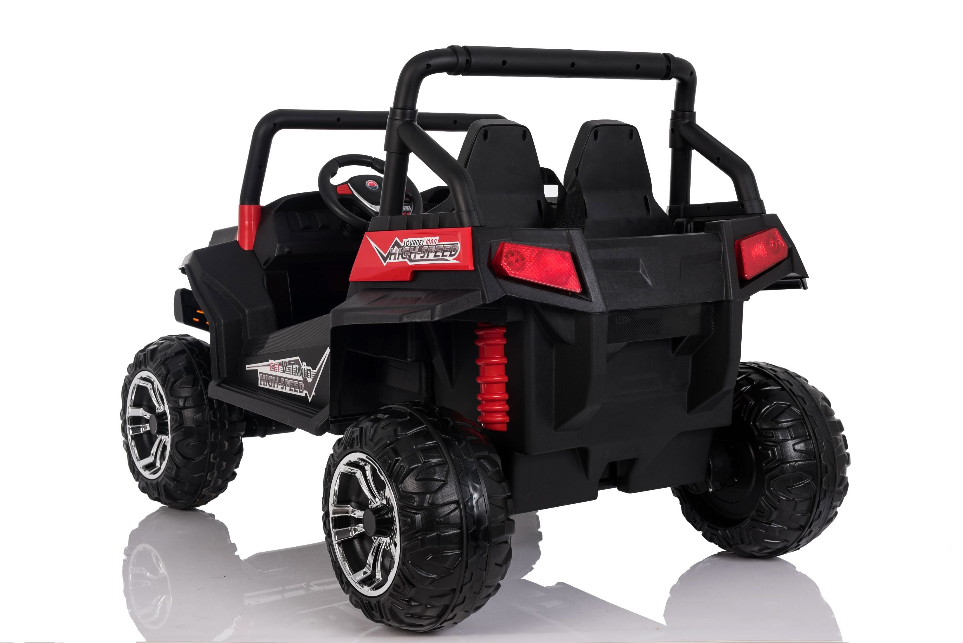 4x4 Voiture electrique enfants 12V RSX Rouge, Buggy electrique enfant 2 places